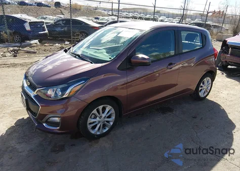 2021 Chevrolet Spark Fwd 1Lt Automatic из США, поврежденный, VIN KL8CD6SA8MC750270